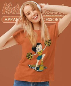 Betty Boop Halftime Dance Jacksonville Jaguars Women TShirt