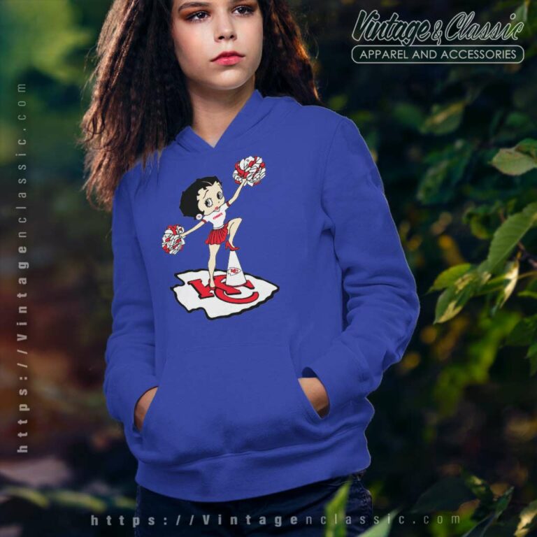 Betty Boop Halftime Dance Kansas City Chiefs Hoodie Betty Boop Halftime Dance Kansas City Chiefs Hoodie