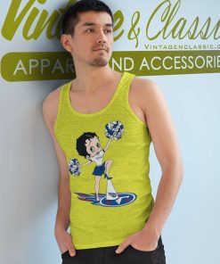 Betty Boop Halftime Dance Tennessee Titans Tank Top Racerback