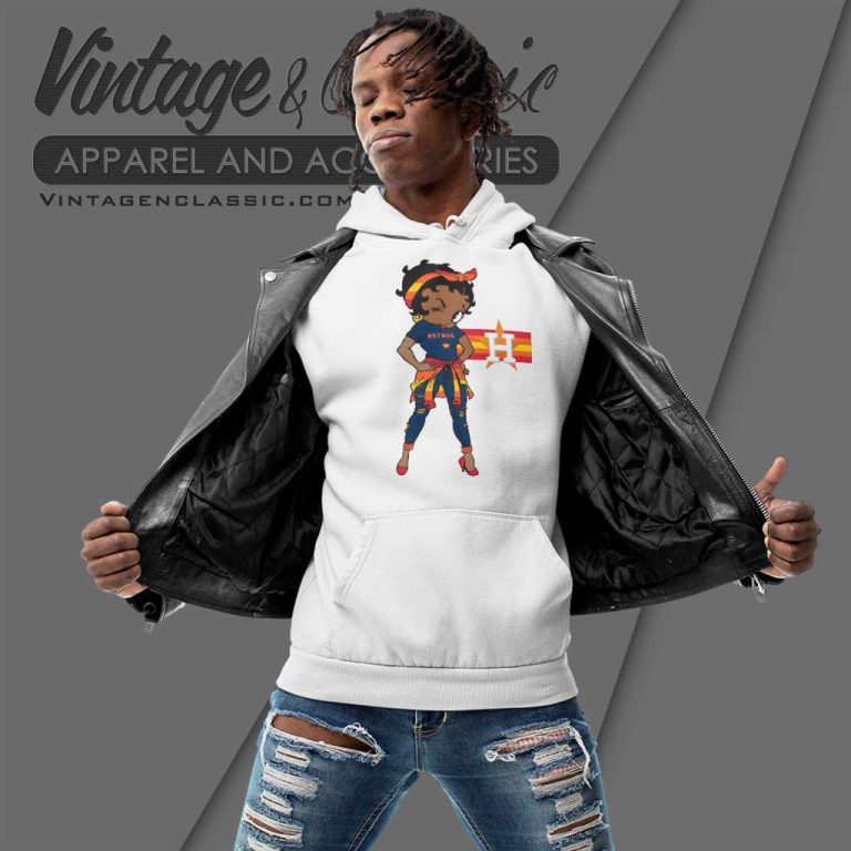Betty Boop Houston Astros Hoodie Betty Boop Houston Astros Hoodie