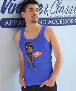 Betty Boop Houston Astros Tank Top Racerback