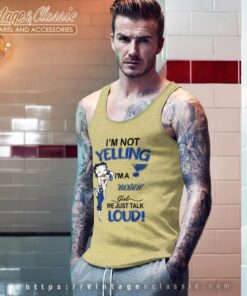 Betty Boop Im Not Yelling Im A Blues Girl We Just Talk Loud Shirt