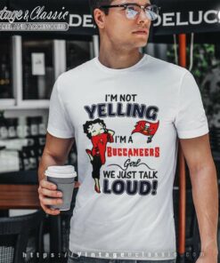 Betty Boop Im Not Yelling Im A Buccaneer T Shirt