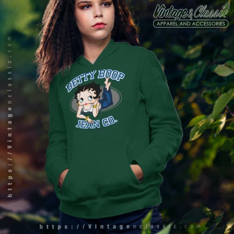 Betty Boop Jean Co Hoodie Betty Boop Jean Co Hoodie
