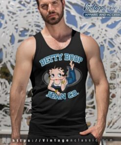 Betty Boop Jean Co Tank Top Racerback