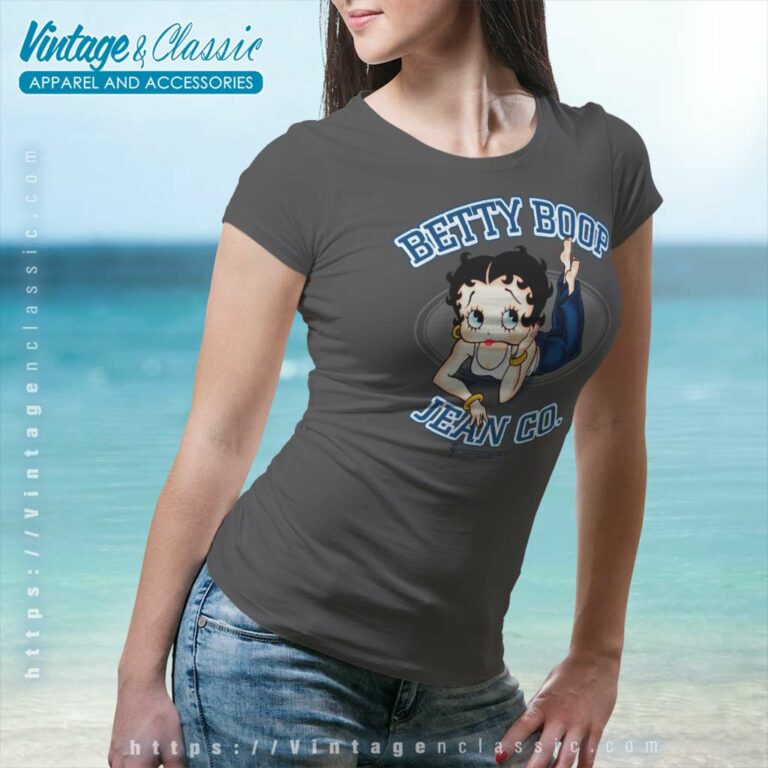Betty Boop Jean Co Women TShirt Betty Boop Jean Co Women TShirt