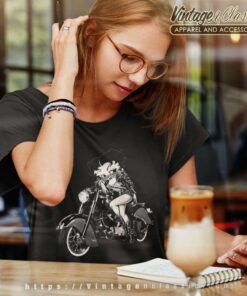 Betty Boop Motorcycle Club Single Women TShirt