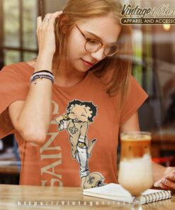 Betty Boop New Orleans Saints Women TShirt