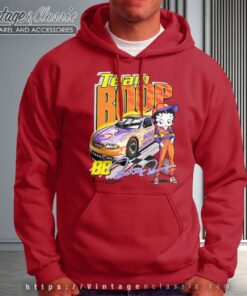 Betty Boop Team Boop Vintage Hoodie
