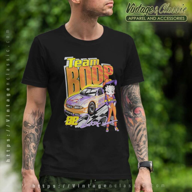 Betty Boop Team Boop Vintage T Shirt Betty Boop Team Boop Vintage T Shirt