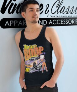 Betty Boop Team Boop Vintage Tank Top Racerback