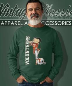 Betty Boop Tennessee Volunteers Long Sleeve Tee