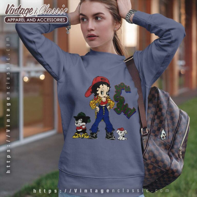 Betty Boop You Go Girl 1993 Sweatshirt Betty Boop You Go Girl 1993 Sweatshirt