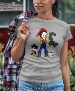 Betty Boop You Go Girl 1993 Women TShirt