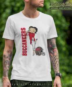 Betty Boops Tampa Bay Buccaneers T Shirt