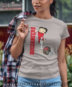 Betty Boops Tampa Bay Buccaneers Women TShirt