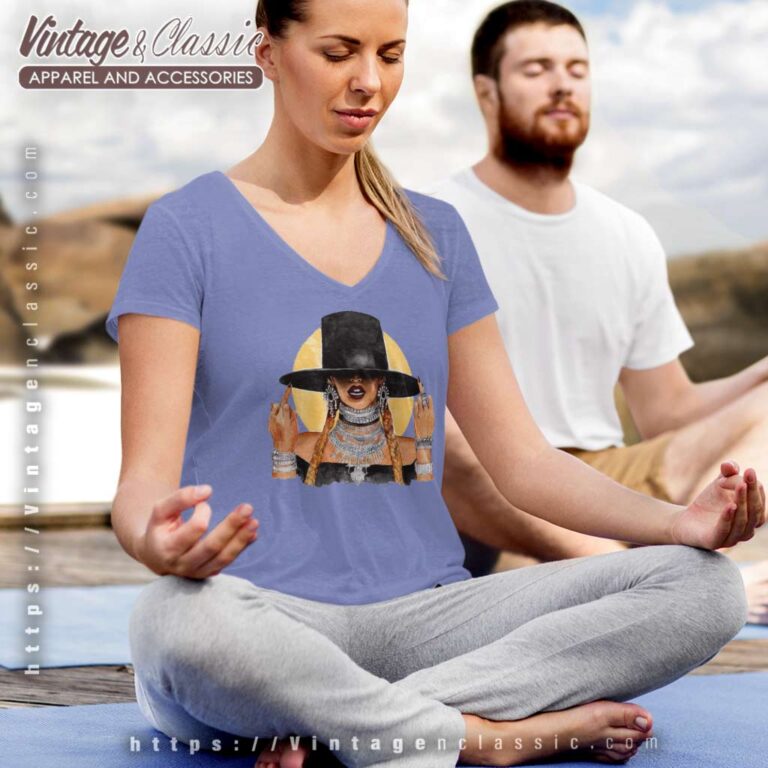 Beyonce Hip Hop Rapshirt Renaissance World Tour V Neck TShirt Beyonce Hip Hop Rapshirt Renaissance World Tour V Neck TShirt