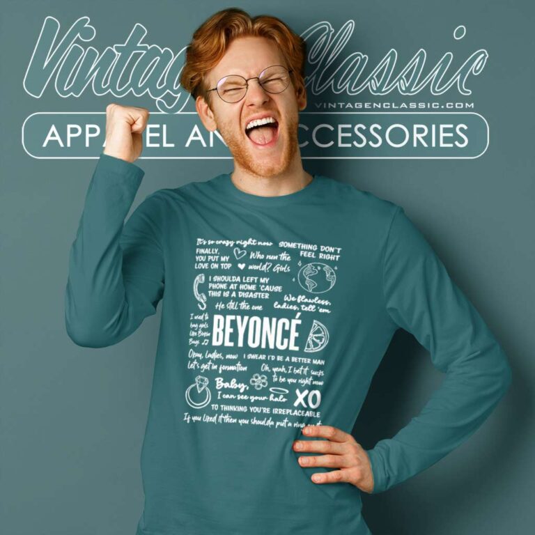 Beyonce Lyric Album Song Beyonce Sketch Long Sleeve Tee Beyonce Lyric Album Song Beyonce Sketch Long Sleeve Tee