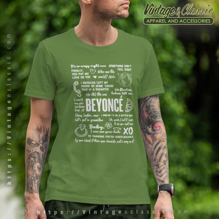 Beyonce Lyric Album Song Beyonce Sketch T Shirt Beyonce Lyric Album Song Beyonce Sketch T Shirt