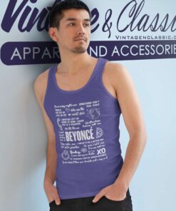 Beyonce Lyric Album Song Beyonce Sketch Tank Top Racerback