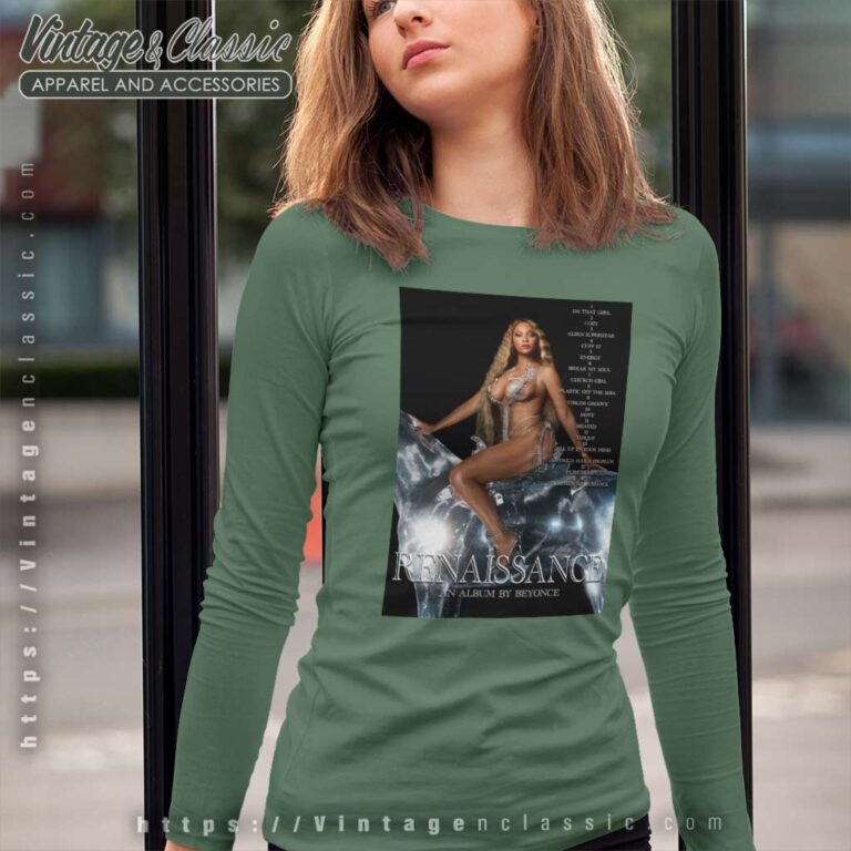 Beyonce Renaissance Tour Poster Long Sleeve Tee Beyonce Renaissance Tour Poster Long Sleeve Tee