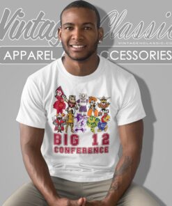 Big 12 Conference Mascot Shirt 4 Big 12 Conference Mascot T Shirt