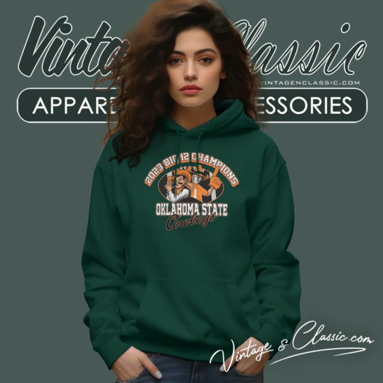 Big 12 Football Championship 2023 Oklahoma State Cowboys Hoodie Big 12 Football Championship 2023 Oklahoma State Cowboys Hoodie
