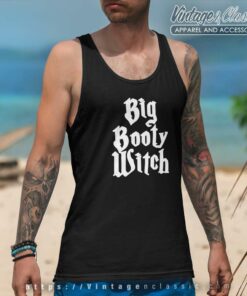 Big Booty Witch Scary Halloween Tank Top Racerback
