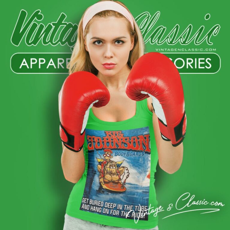 Big Johnson Body Boards Tank Top Racerback 1 Big Johnson Body Boards Tank Top Racerback 1