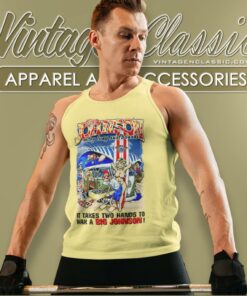 Big Johnson Extra Long Surfboards Tank Top Racerback