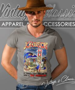 Big Johnson Extra Long Surfboards V Neck TShirt