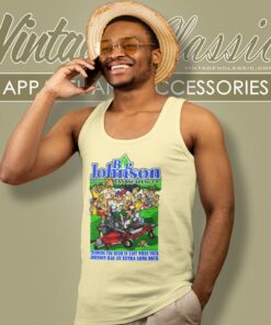 Big Johnson Landscaping Company Shirt 4 Big Johnson Landscaping Company Tank Top Racerback