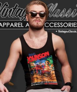 Big Johnson Mud Tires Humor Tank Top Racerback
