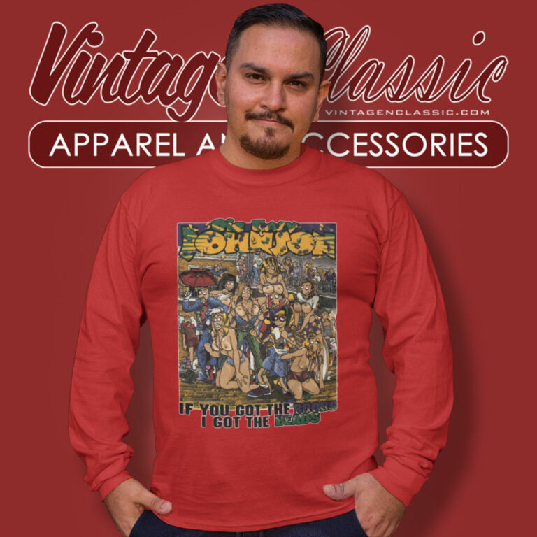 Big Johnson New Orleans Mardi Gras Long Sleeve Tee Big Johnson New Orleans Mardi Gras Long Sleeve Tee