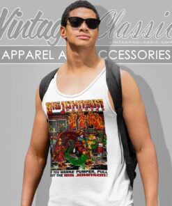 Big Johnson Pumpers Shirt Firefighter Fire Department Tank Top Racerback 1