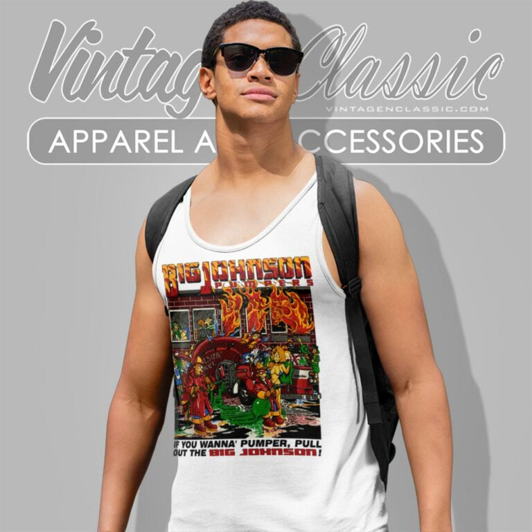 Big Johnson Pumpers Shirt Firefighter Fire Department Tank Top Racerback 1 Big Johnson Pumpers Shirt Firefighter Fire Department Tank Top Racerback 1