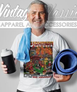 Big Johnson Pumpers Shirt Firefighter Fire Department V Neck TShirt 1