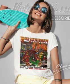 Big Johnson Pumpers Shirt Firefighter Fire Department Women T Shirt 1