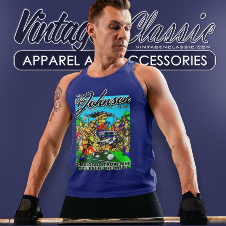 Big Johnson Putters Golf Tank Top Racerback Big Johnson Putters Golf Tank Top Racerback