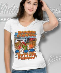 Big Johnson Shirt Daisy Dukes Girls V Neck TShirt 1