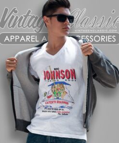 Big Johnson Shirt Fishing Rods Catchn Snapper 5 Big Johnson Shirt Fishing Rods Catchn Snapper V Neck TShirt