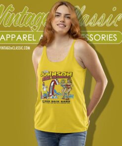 Big Johnson Shirt Social Distancing Stand Back Baby Tank Top Racerback