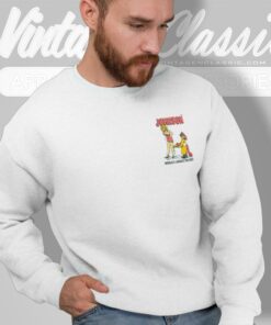 Big Johnson Shirt Words Largest Fire Hoses Sweatshirt 1