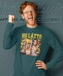 Big Latto Energy Rap Shirt Long Sleeve Tee