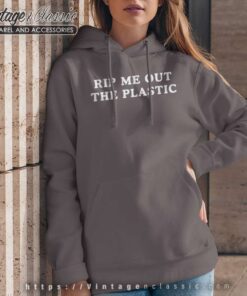 Big Latto Rip Me Out The Plastic Hoodie