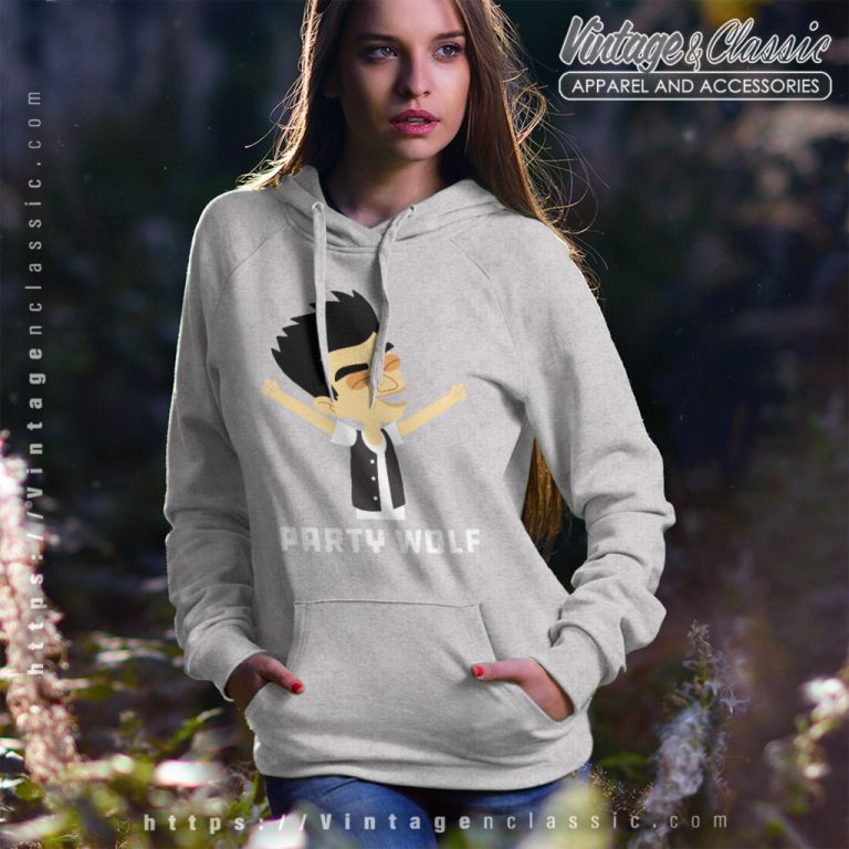 Big Mouth Party Wolf Hoodie Big Mouth Party Wolf Hoodie