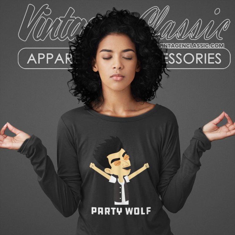 Big Mouth Party Wolf Long Sleeve Tee Big Mouth Party Wolf Long Sleeve Tee