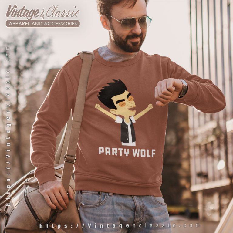 Big Mouth Party Wolf Sweatshirt Big Mouth Party Wolf Sweatshirt