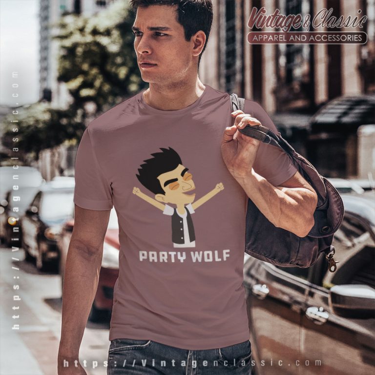 Big Mouth Party Wolf T Shirt Big Mouth Party Wolf T Shirt