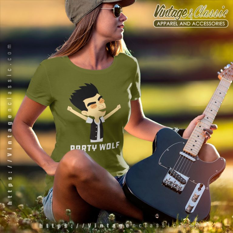 Big Mouth Party Wolf Women T Shirt Big Mouth Party Wolf Women T Shirt